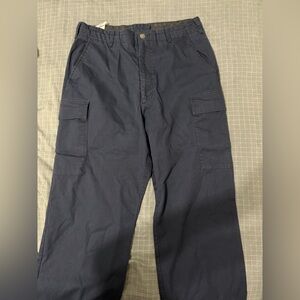 Men's Dark Blue Cargo Pants